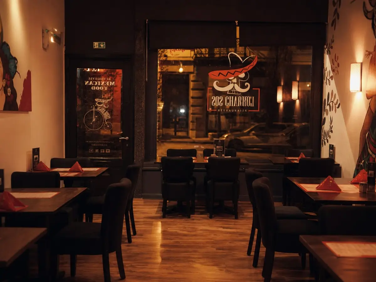 Site web restaurant à Bruxelles, Los Charros